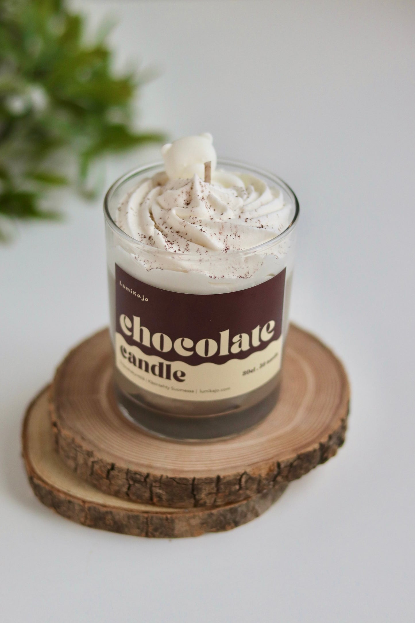 Chocolate Coffee Milkshake Candle - Handmade in Finland