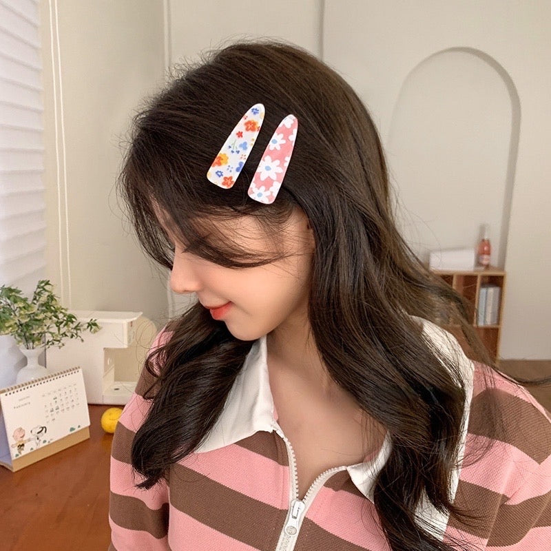 Korean Style Flower Cute Hair Pin - Gift under 10