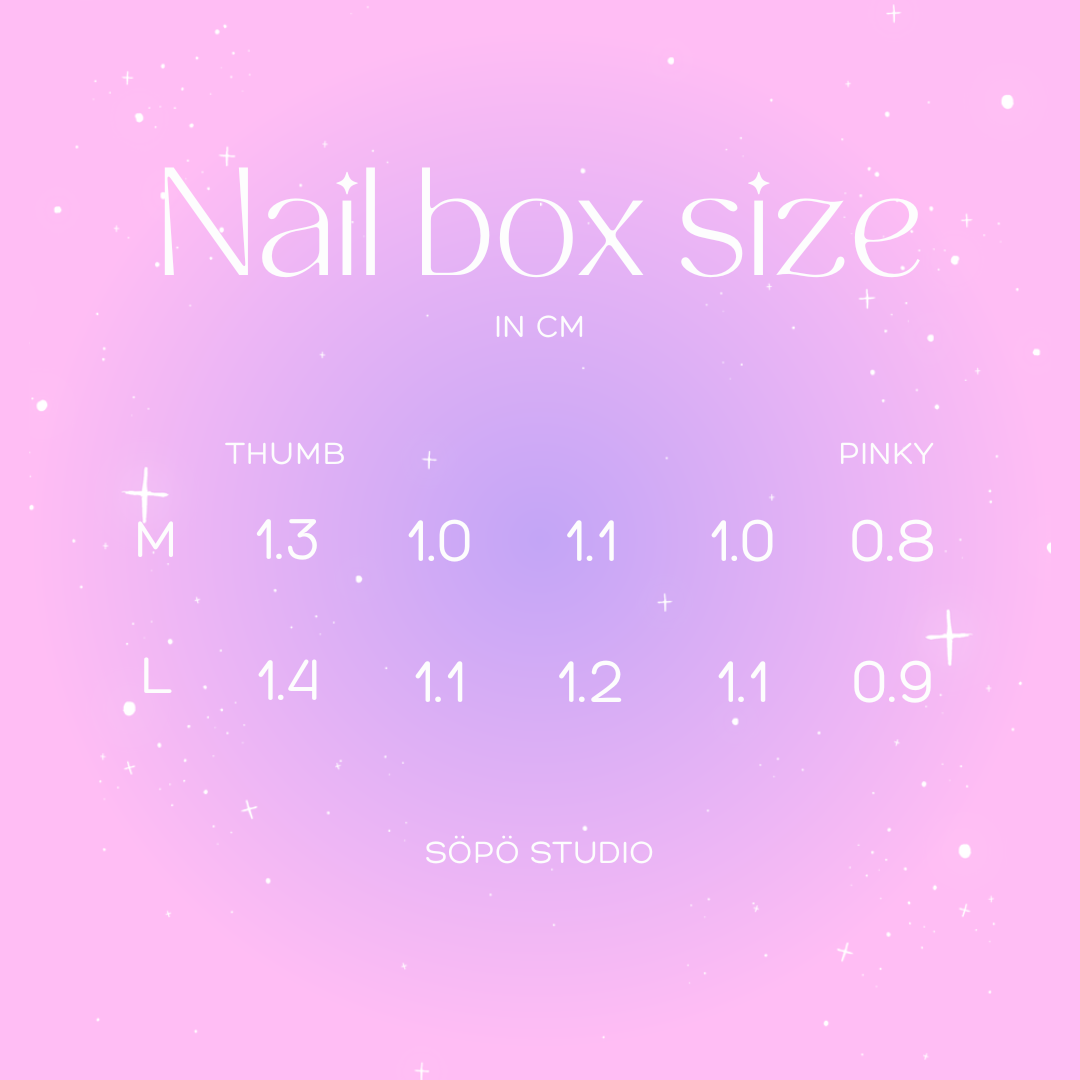 Dark Moon Black Metallic Punk Press-on Nails