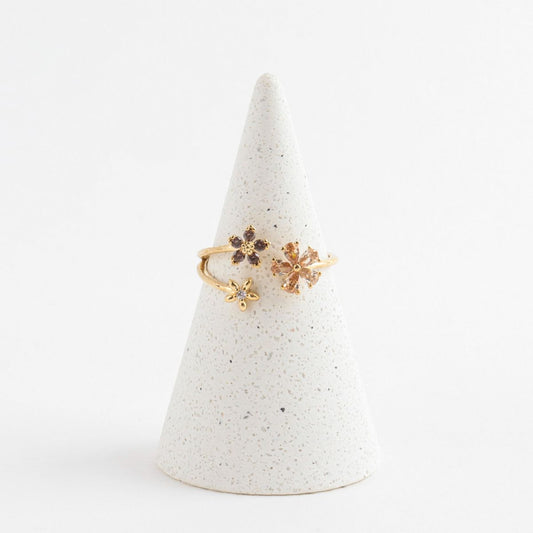 Blossom Sakura Cute Adjustable Ring Made in Korea - 3 Colors