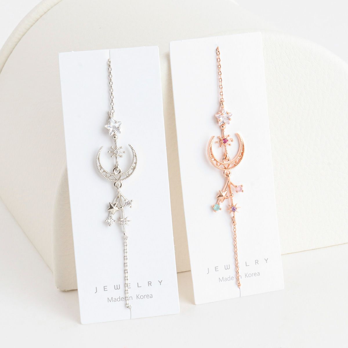 Galaxy Moon Star Dainty Style Korean Bracelet - 2 Colors
