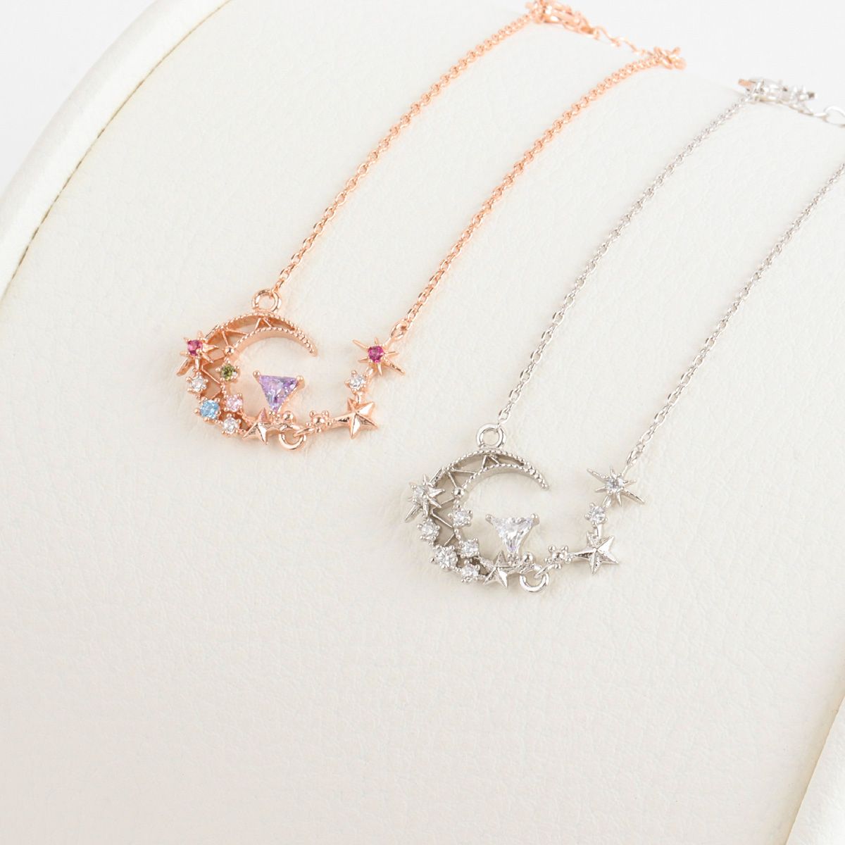 Crescent Moon Star Made in Korea Bracelet