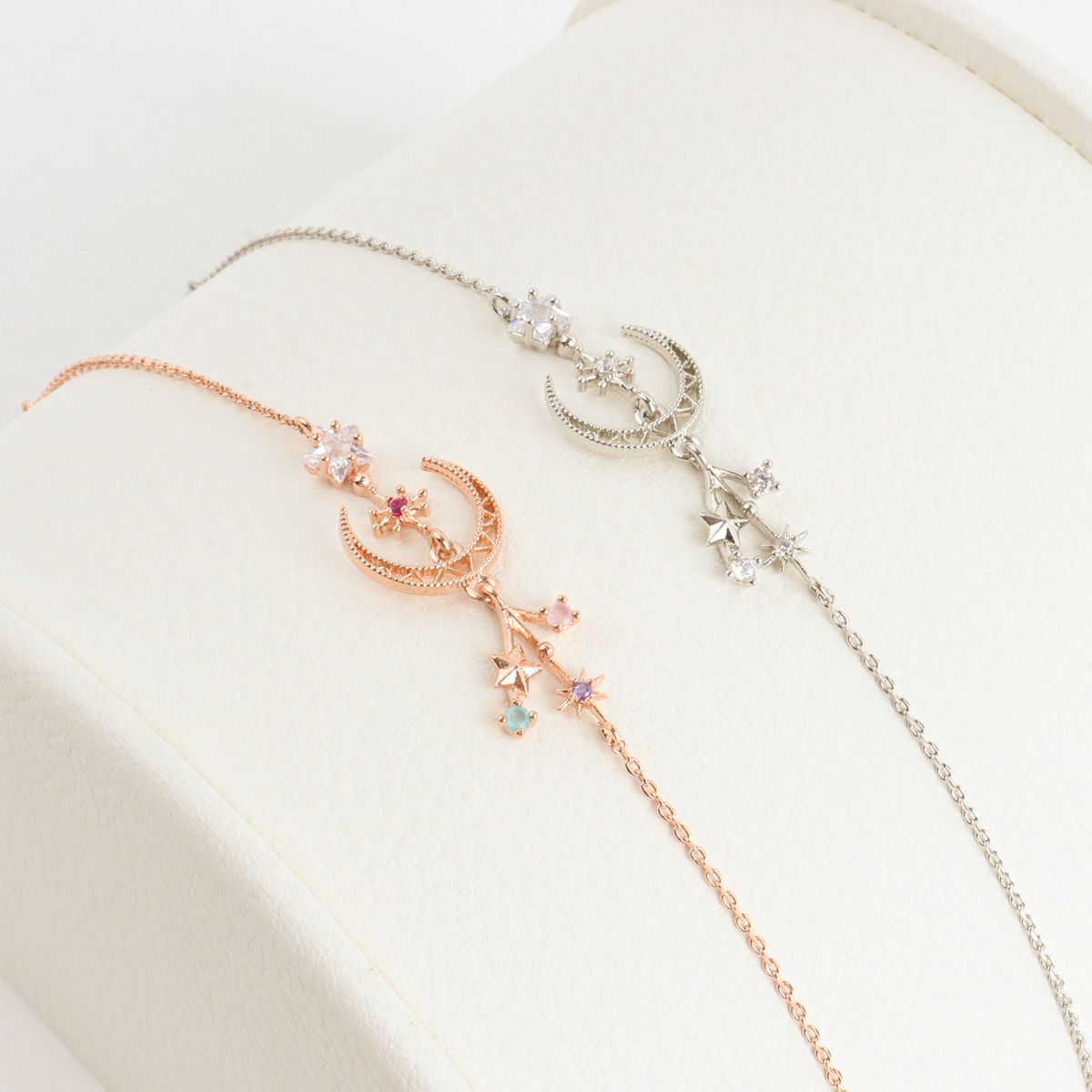 Galaxy Moon Star Dainty Style Korean Bracelet - 2 Colors
