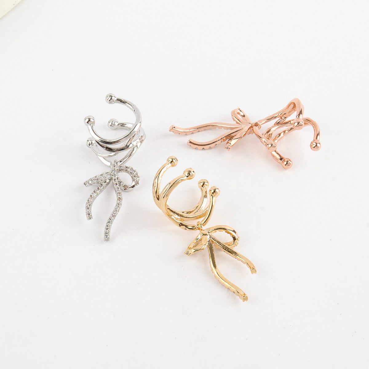 Ballerina Ribbon Made in Korea Ear-cuff - 2 colors