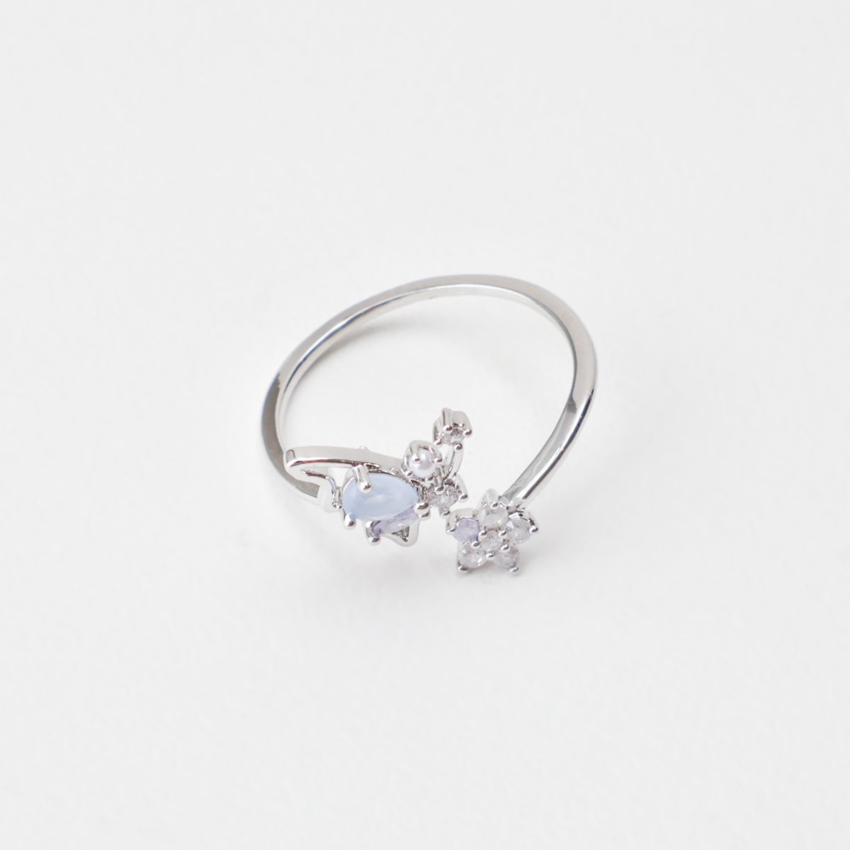 Fairy Butterfly Adjustable Ring Made in Korea - 3 colors