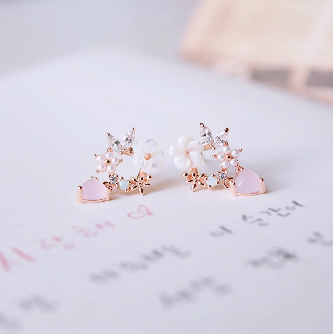 Sakura Petal Earrings